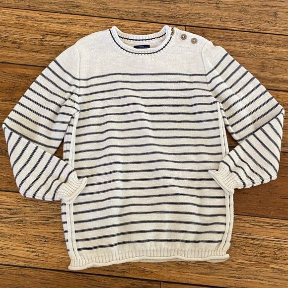 Next Nautical Stripe Sweater - Picture 1 of 10